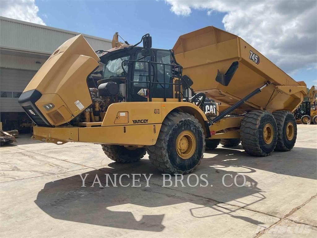 CAT 745 TG Σπαστό Dump Truck ADT