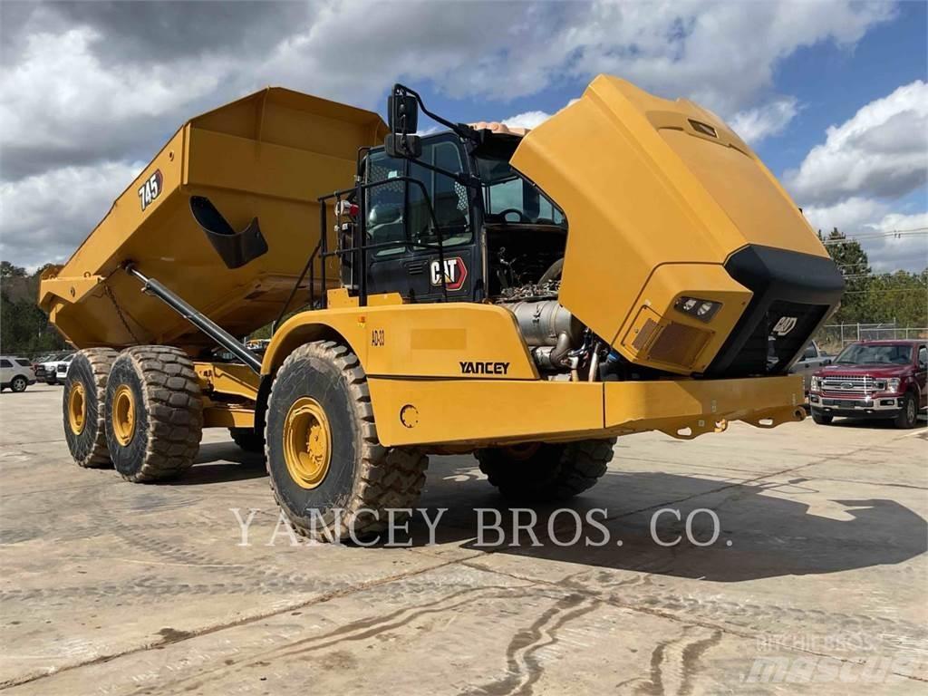 CAT 745 TG Σπαστό Dump Truck ADT