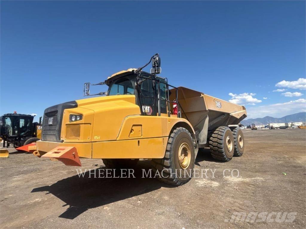 CAT 745 TG Σπαστό Dump Truck ADT