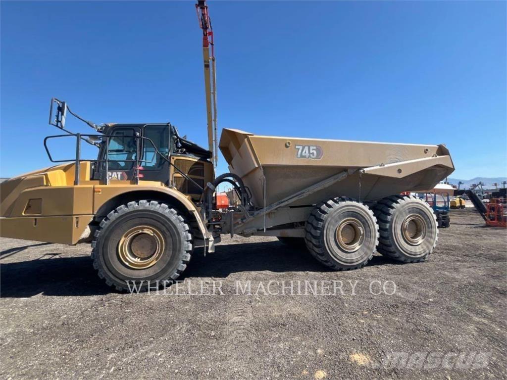 CAT 745 TG Σπαστό Dump Truck ADT