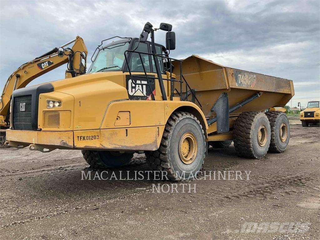 CAT 745C Σπαστό Dump Truck ADT