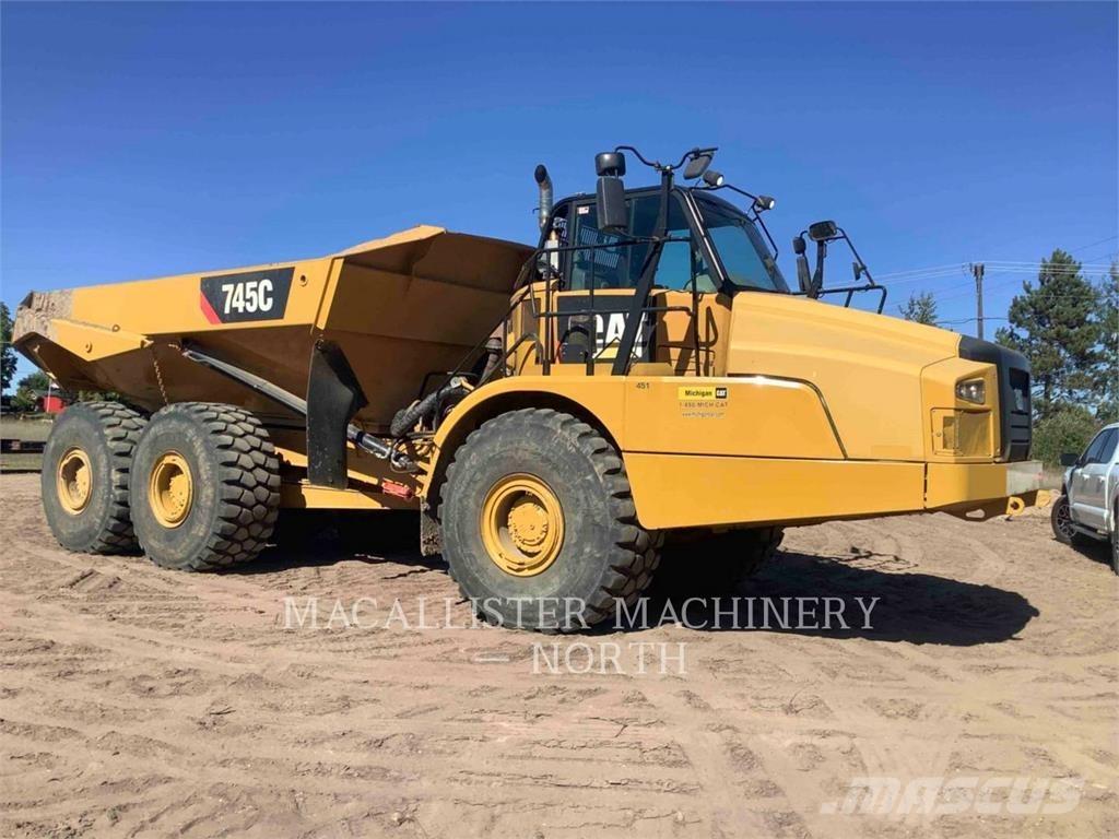 CAT 745C T Σπαστό Dump Truck ADT