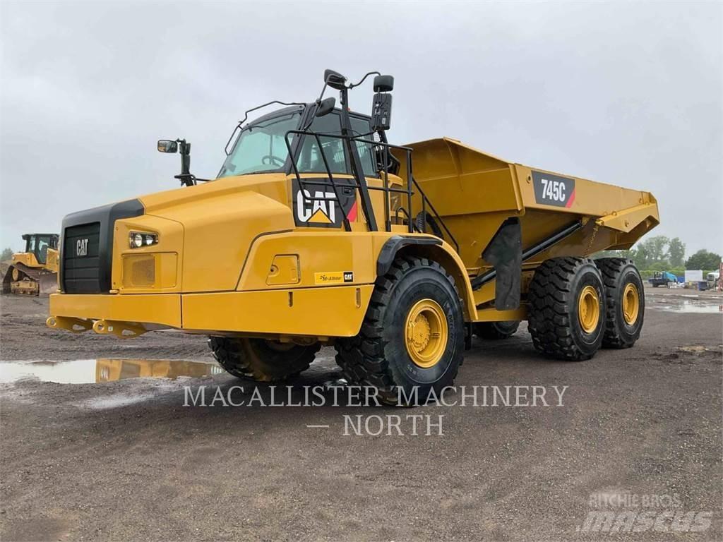 CAT 745C T Σπαστό Dump Truck ADT