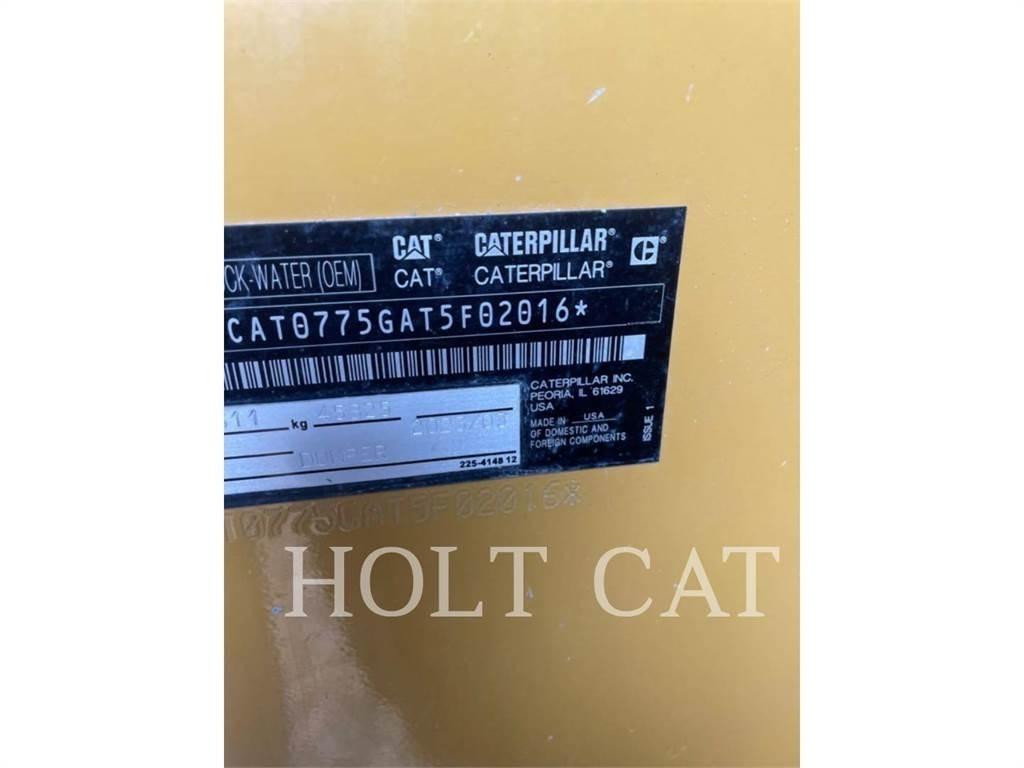 CAT 775G Σπαστό Dump Truck ADT