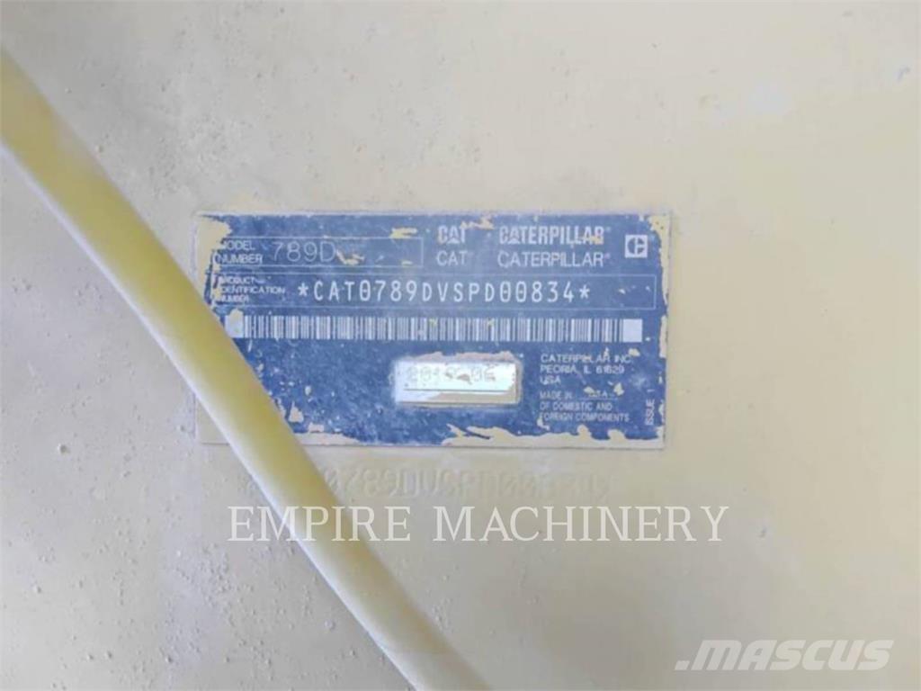 CAT 789D Σπαστό Dump Truck ADT