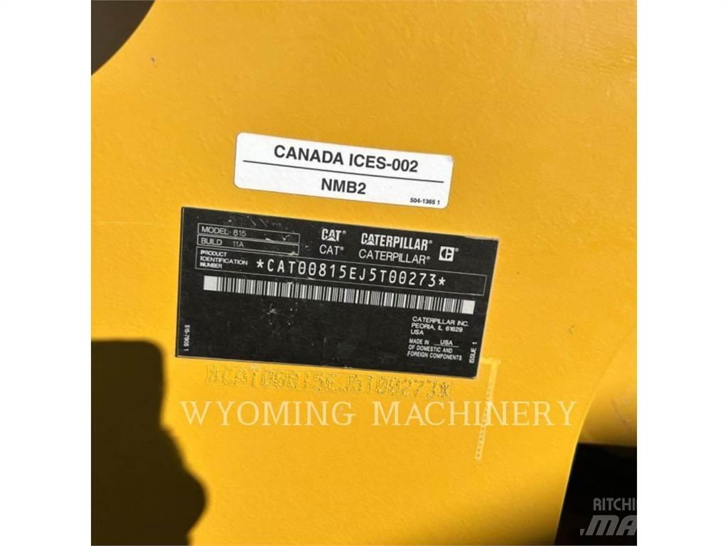 CAT 815 Κύλινδροι συμπίεσης εδάφους