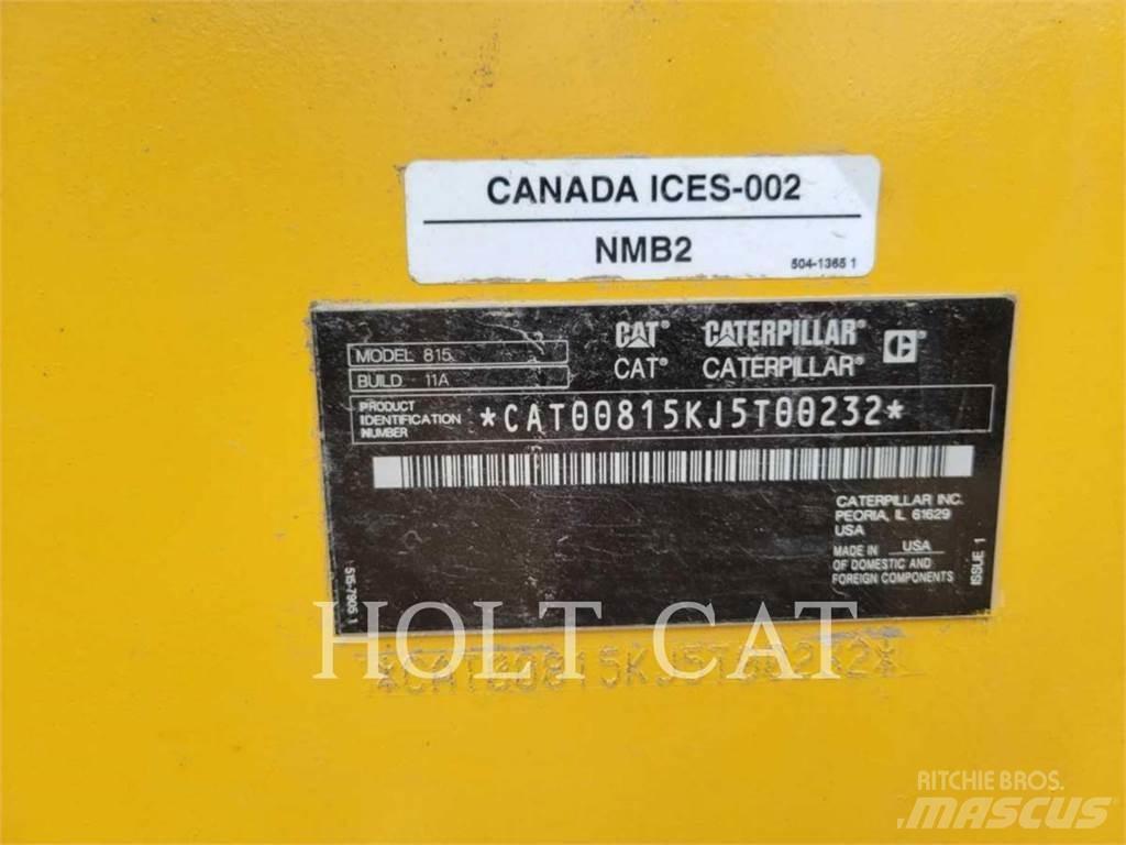 CAT 815 Κύλινδροι συμπίεσης εδάφους