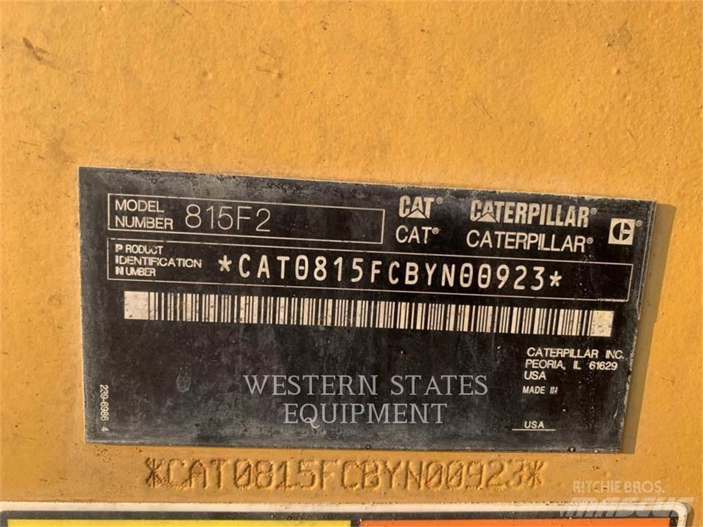 CAT 815FII Κύλινδροι συμπίεσης εδάφους