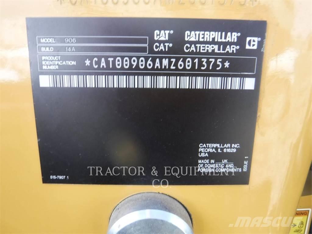 CAT 906 Φορτωτές με λάστιχα (Τροχοφόροι)