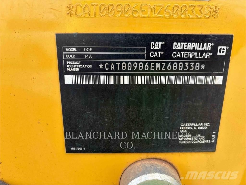 CAT 906 Φορτωτές με λάστιχα (Τροχοφόροι)