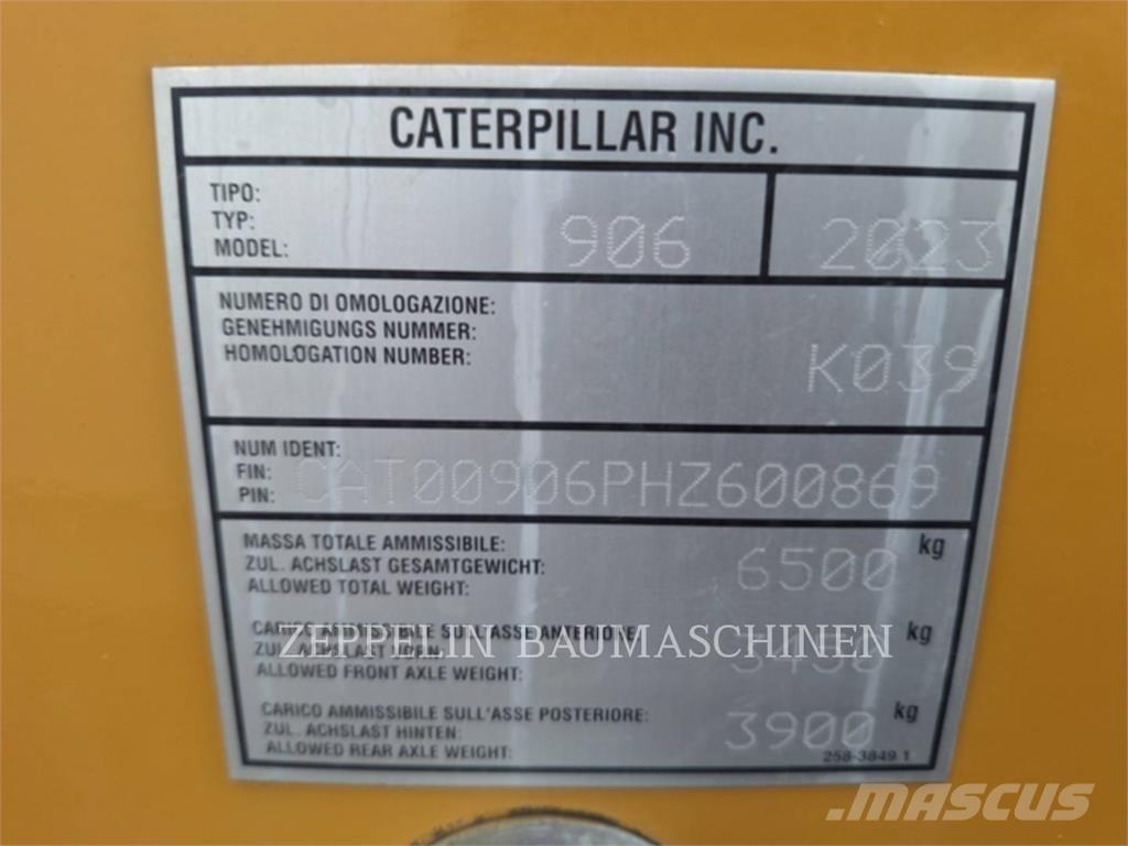 CAT 906-14 Φορτωτές με λάστιχα (Τροχοφόροι)