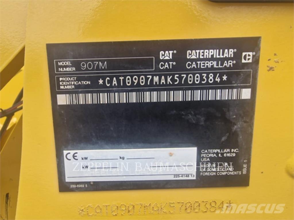 CAT 907M Φορτωτές με λάστιχα (Τροχοφόροι)