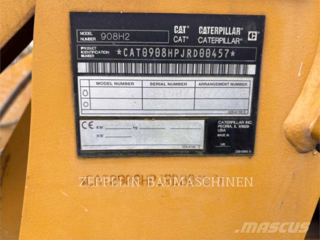 CAT 908H Φορτωτές με λάστιχα (Τροχοφόροι)
