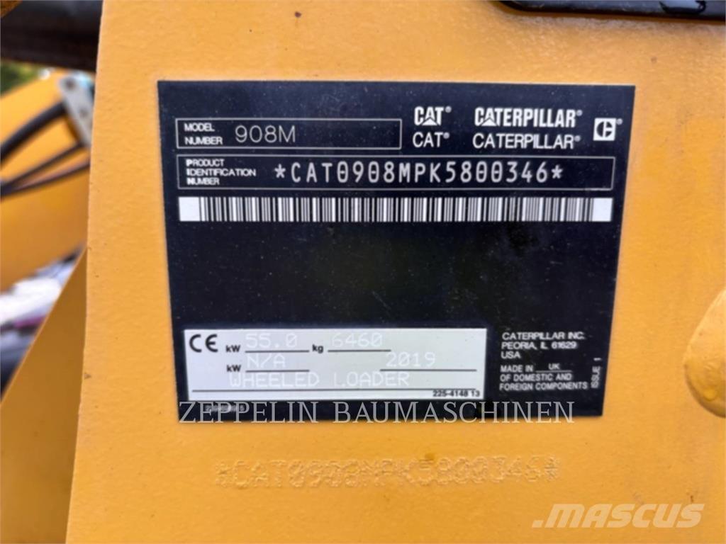 CAT 908M Φορτωτές με λάστιχα (Τροχοφόροι)