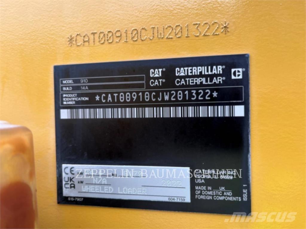 CAT 910-14A Φορτωτές με λάστιχα (Τροχοφόροι)