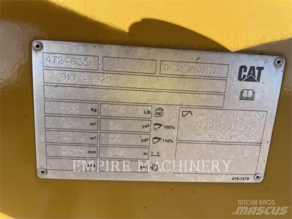 CAT 910-POBU Κατασκευές - Άλλα