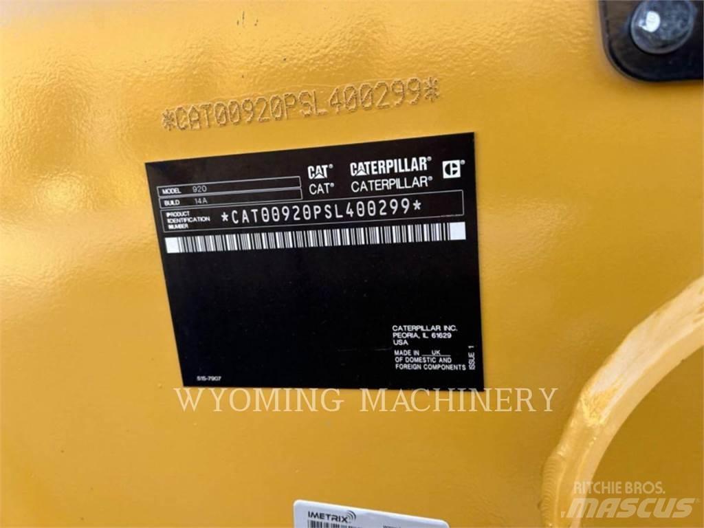CAT 920 Φορτωτές με λάστιχα (Τροχοφόροι)