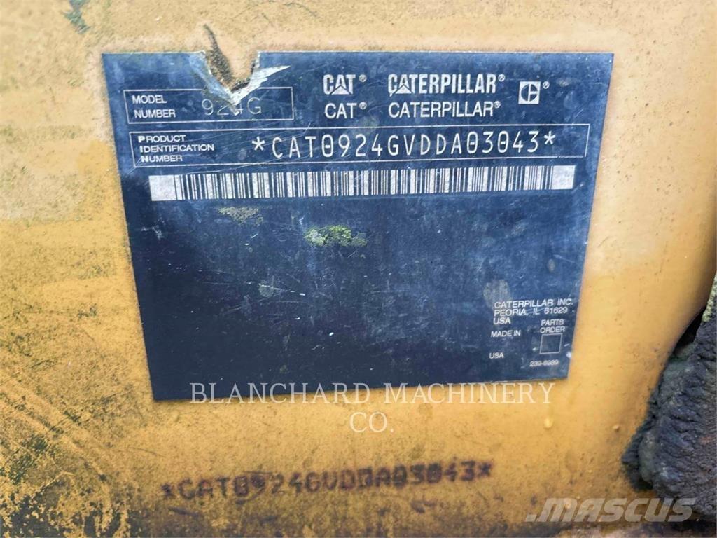 CAT 924G Φορτωτές με λάστιχα (Τροχοφόροι)