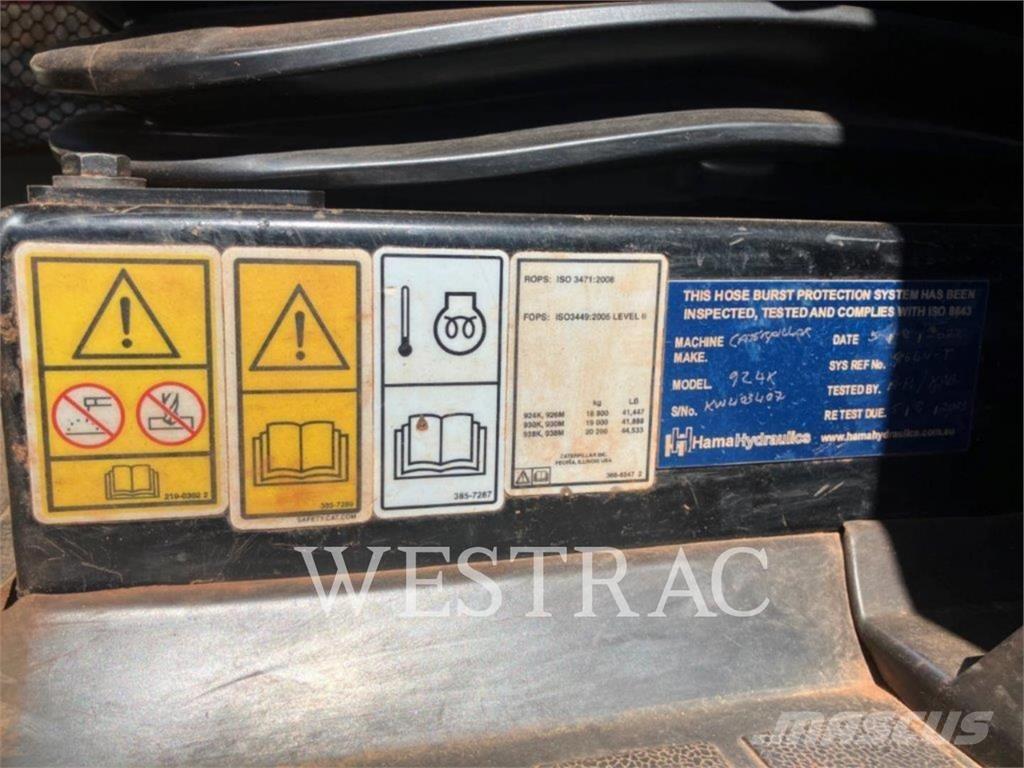 CAT 924K Φορτωτές με λάστιχα (Τροχοφόροι)
