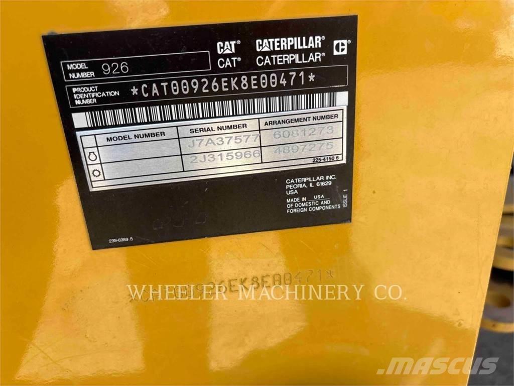 CAT 926 QC 3V Φορτωτές με λάστιχα (Τροχοφόροι)