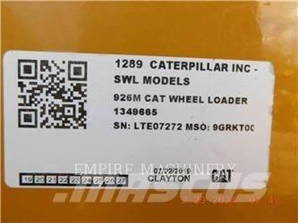 CAT 926M Φορτωτές με λάστιχα (Τροχοφόροι)