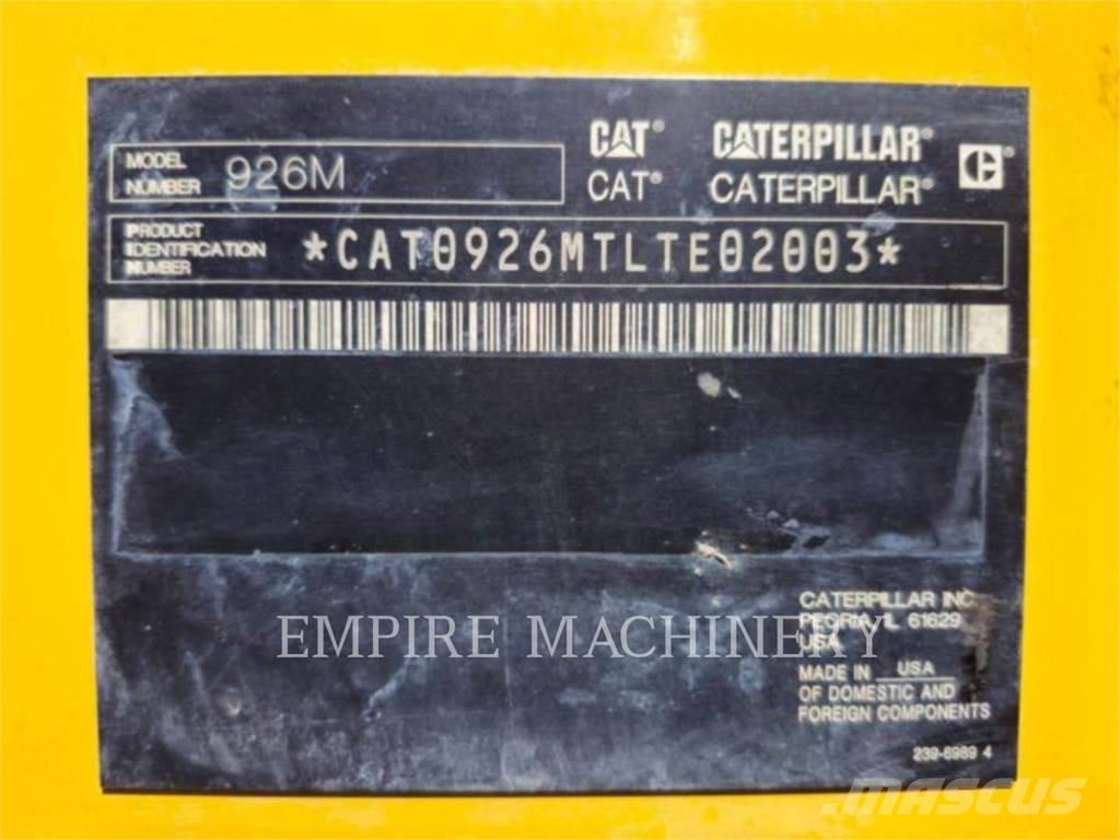 CAT 926M Φορτωτές με λάστιχα (Τροχοφόροι)