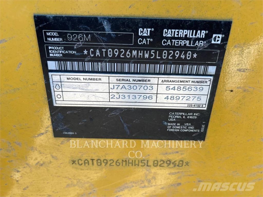 CAT 926M Φορτωτές με λάστιχα (Τροχοφόροι)
