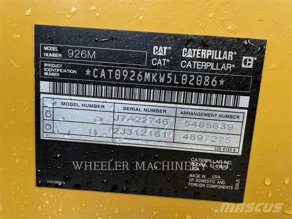 CAT 926M HL QC Φορτωτές με λάστιχα (Τροχοφόροι)