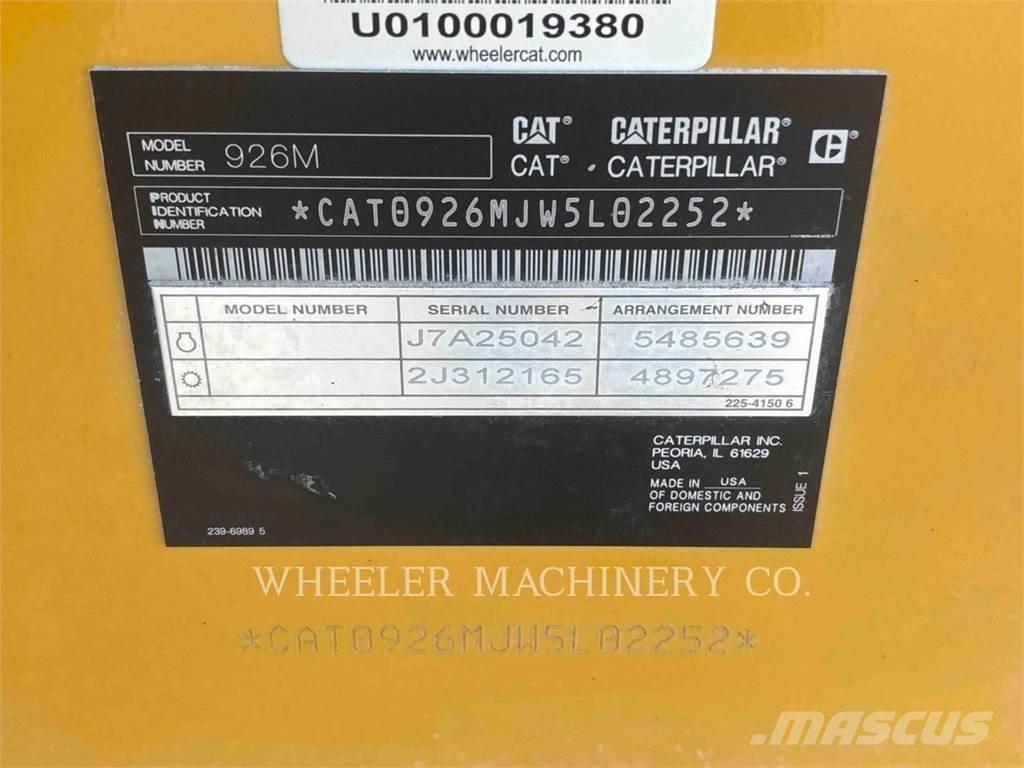 CAT 926M HL QC Φορτωτές με λάστιχα (Τροχοφόροι)