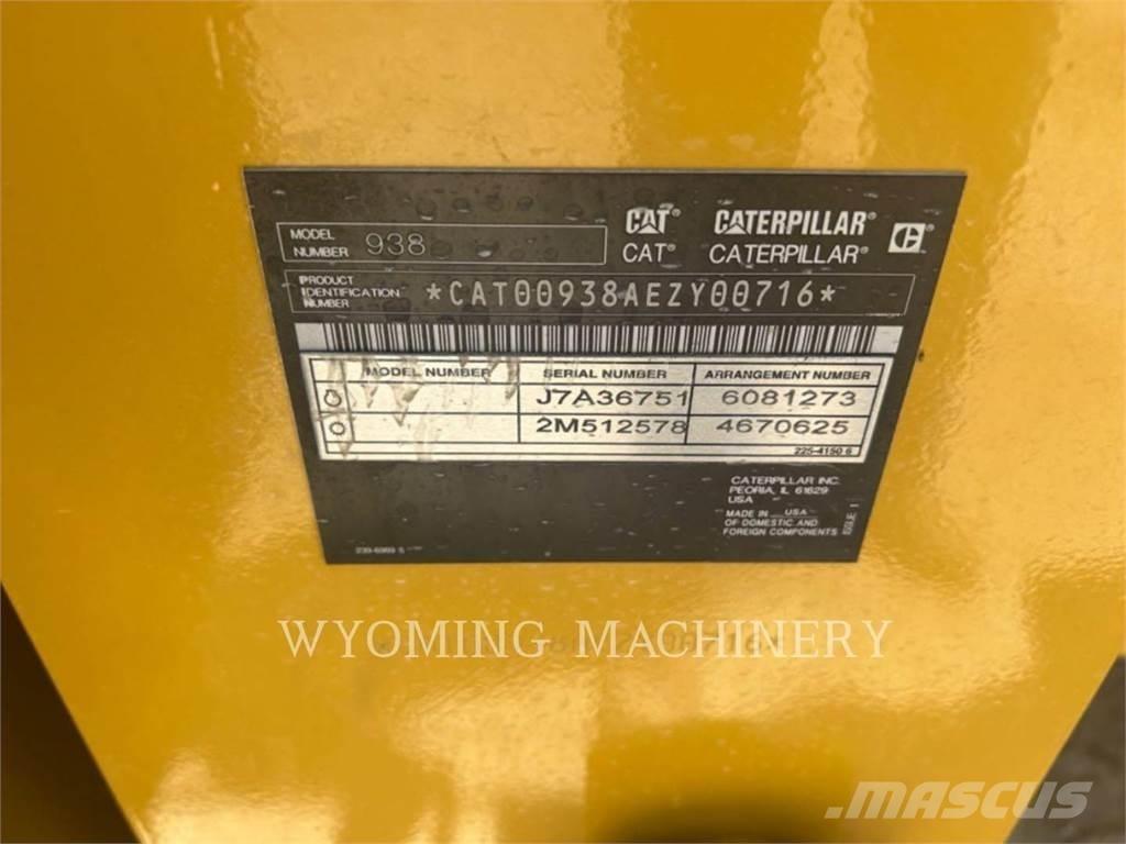 CAT 938 Φορτωτές με λάστιχα (Τροχοφόροι)