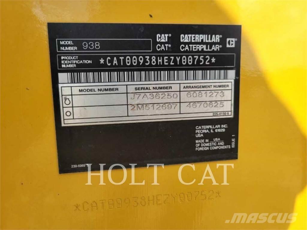 CAT 938 QC Φορτωτές με λάστιχα (Τροχοφόροι)