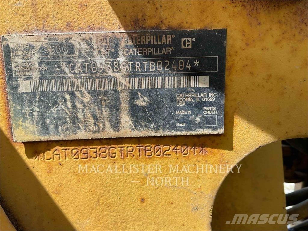 CAT 938G Φορτωτές με λάστιχα (Τροχοφόροι)