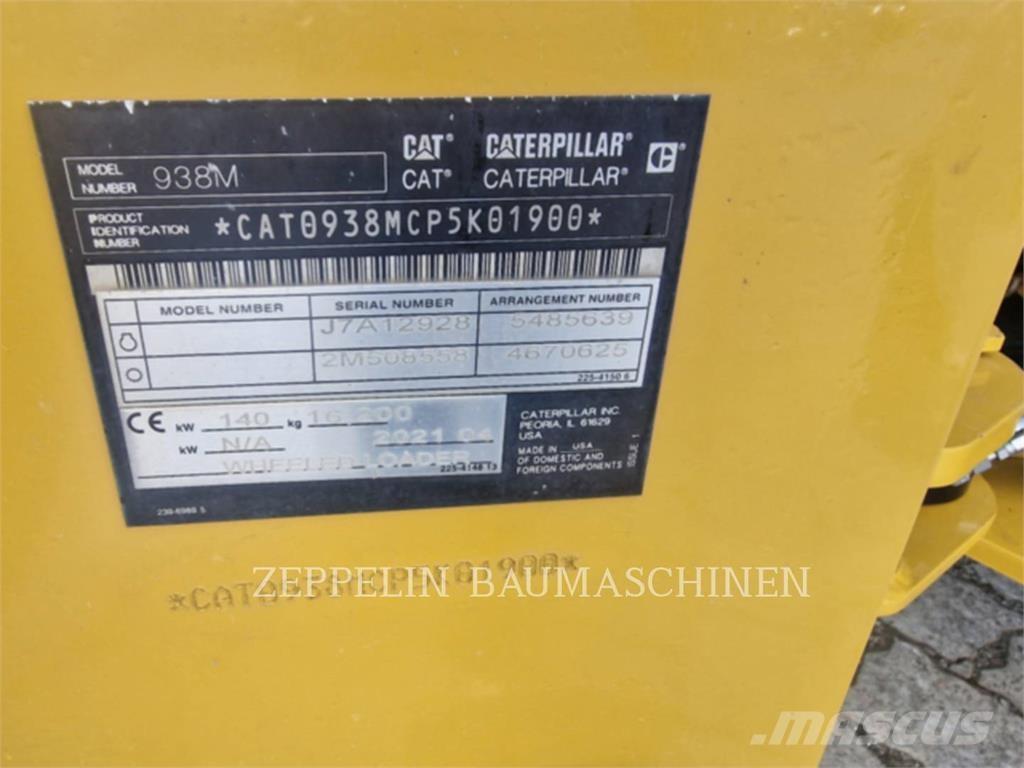CAT 938M Φορτωτές με λάστιχα (Τροχοφόροι)