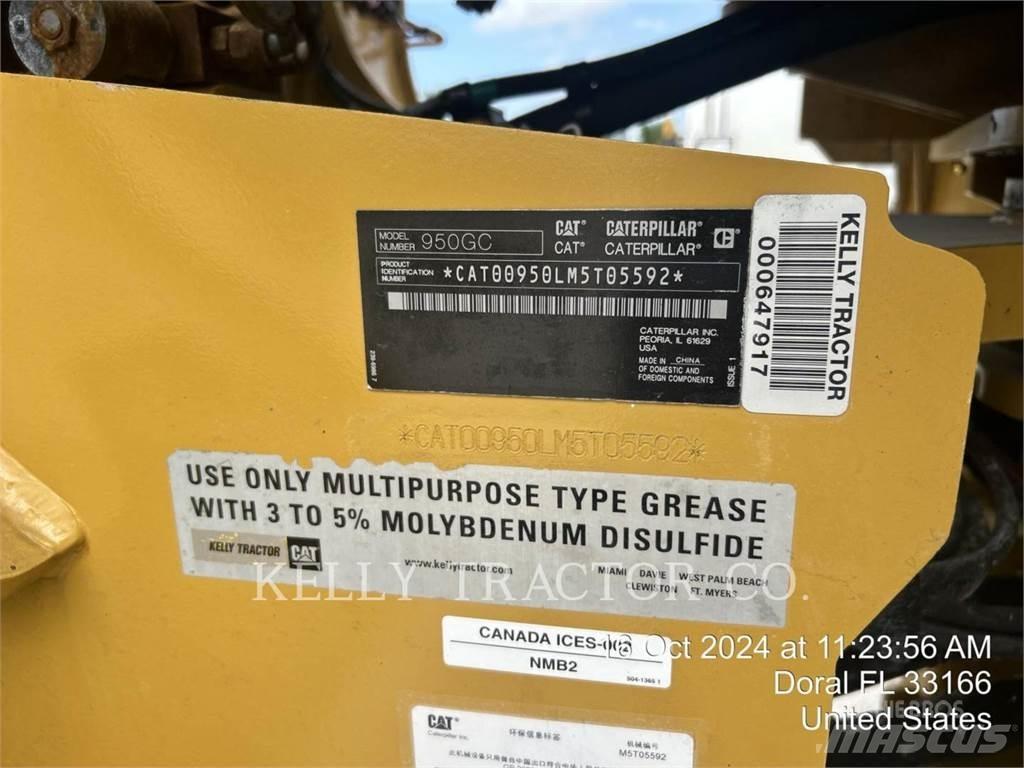 CAT 950 GC Φορτωτές με λάστιχα (Τροχοφόροι)