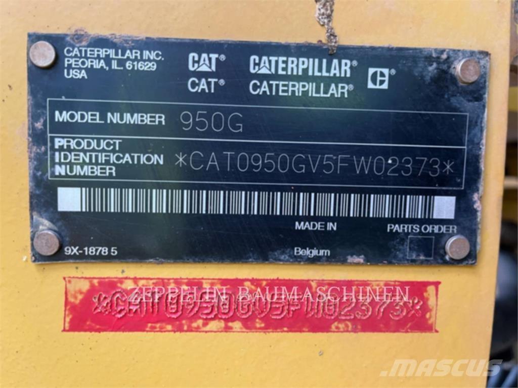 CAT 950G Φορτωτές με λάστιχα (Τροχοφόροι)