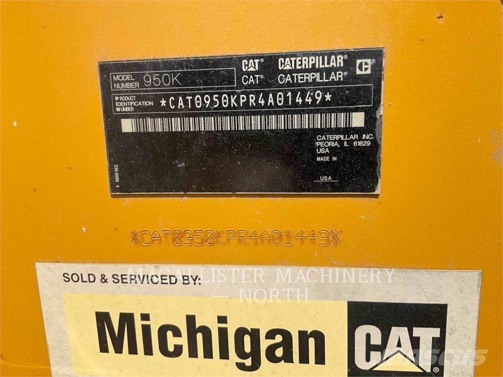 CAT 950K S Φορτωτές με λάστιχα (Τροχοφόροι)