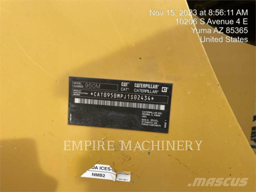 CAT 950M Φορτωτές με λάστιχα (Τροχοφόροι)