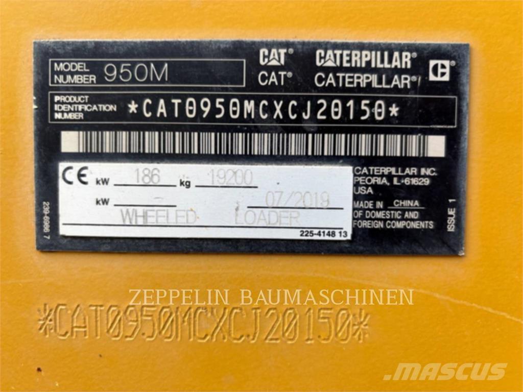 CAT 950M Φορτωτές με λάστιχα (Τροχοφόροι)