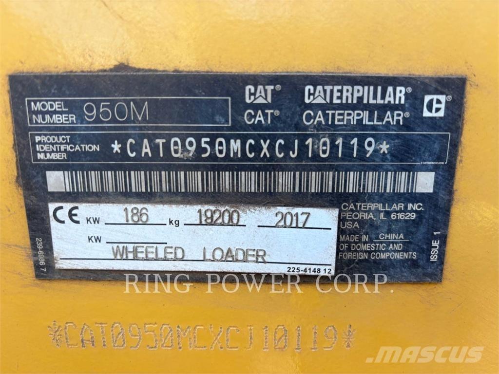 CAT 950MQC Φορτωτές με λάστιχα (Τροχοφόροι)