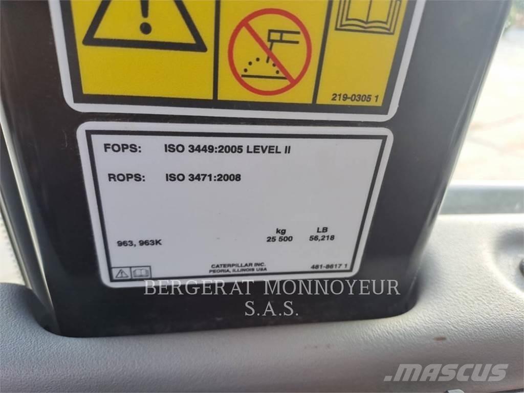 CAT 963 Φορτωτές με ερπύστριες