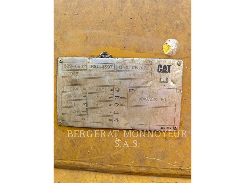 CAT 963 Φορτωτές με ερπύστριες