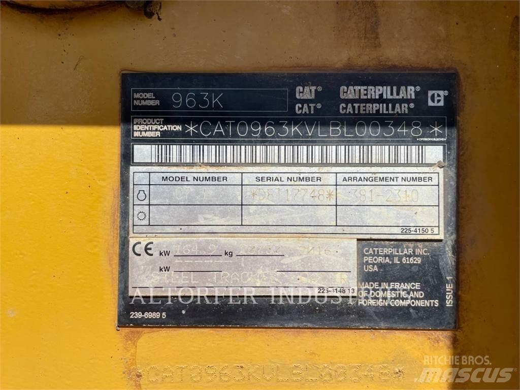 CAT 963K Φορτωτές με ερπύστριες