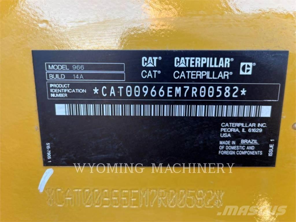 CAT 966 Φορτωτές με λάστιχα (Τροχοφόροι)