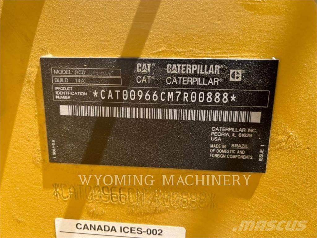 CAT 966 Φορτωτές με λάστιχα (Τροχοφόροι)