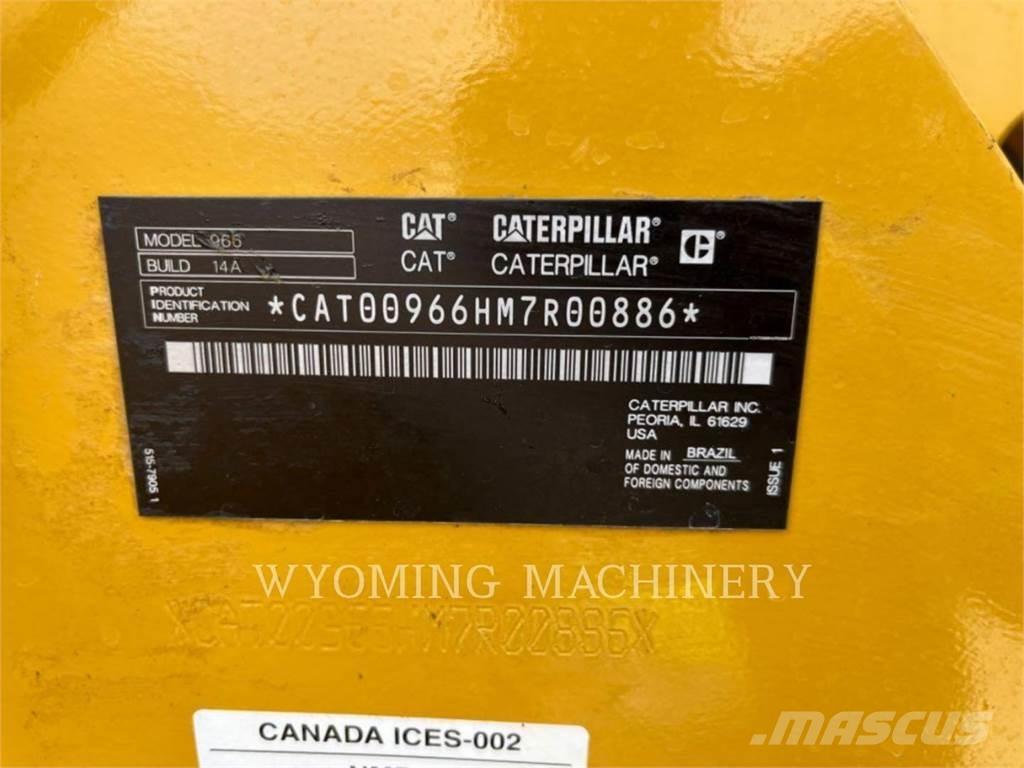 CAT 966 Φορτωτές με λάστιχα (Τροχοφόροι)