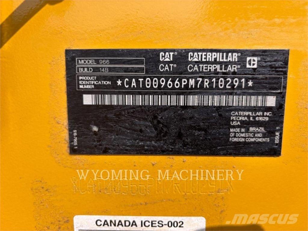 CAT 966 Φορτωτές με λάστιχα (Τροχοφόροι)