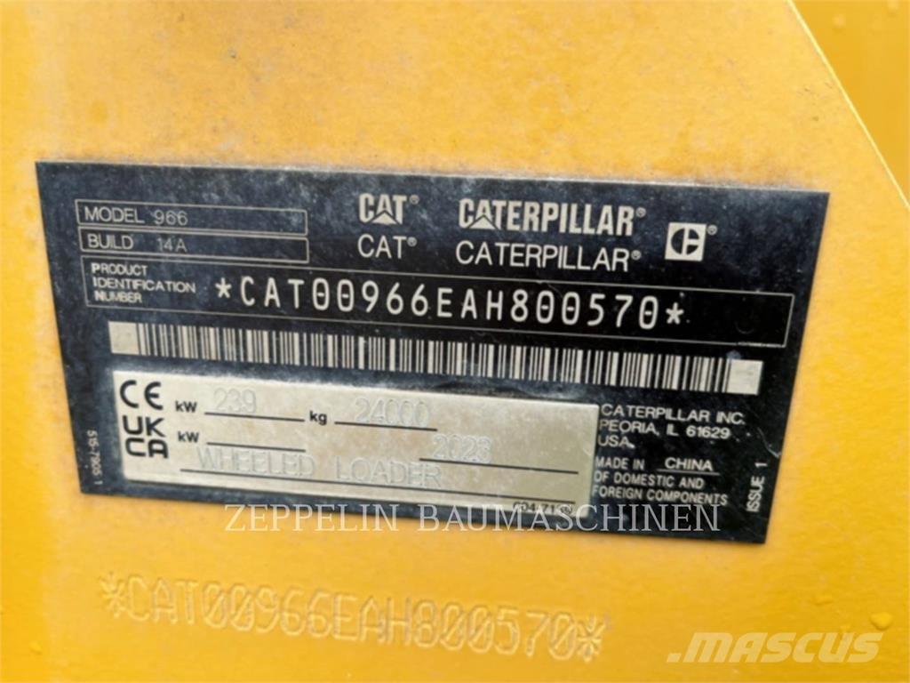 CAT 966 Φορτωτές με λάστιχα (Τροχοφόροι)