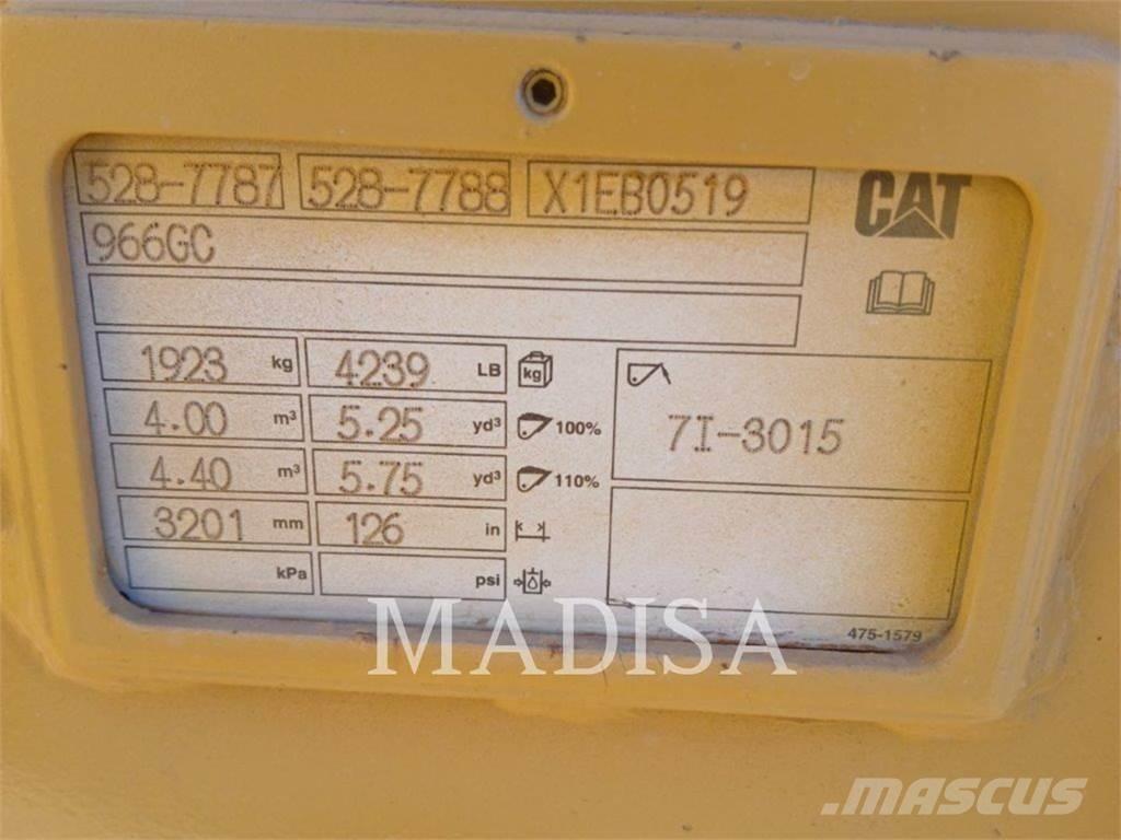 CAT 966GC Φορτωτές με λάστιχα (Τροχοφόροι)