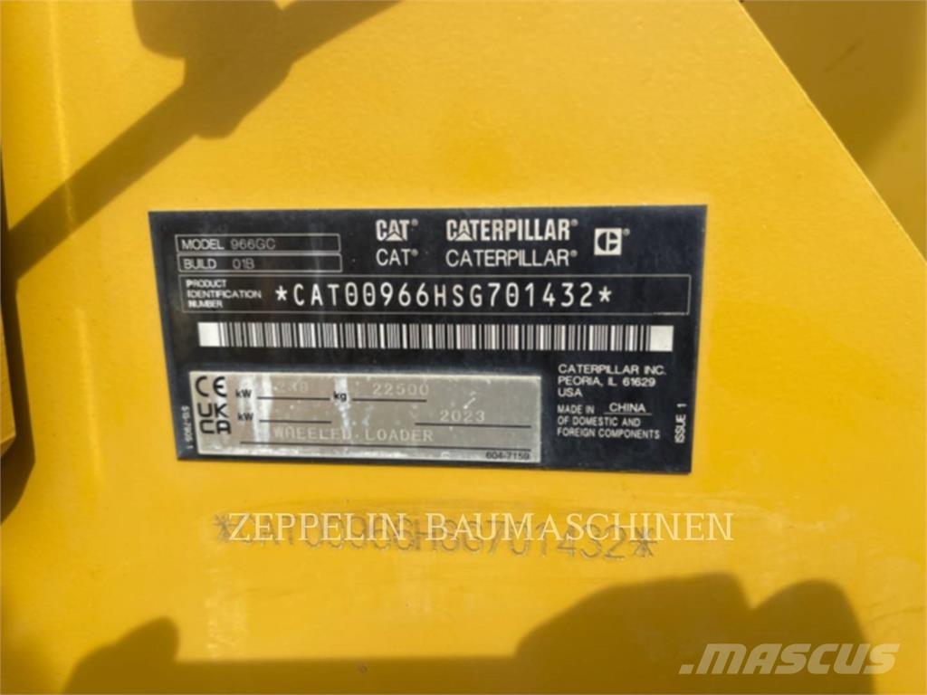 CAT 966GC Φορτωτές με λάστιχα (Τροχοφόροι)