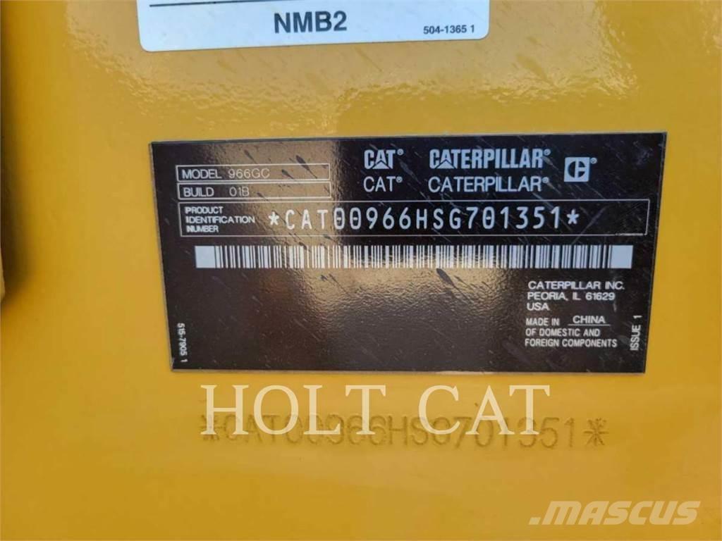 CAT 966GC QC Φορτωτές με λάστιχα (Τροχοφόροι)